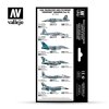 Vallejo 71618 USAF colors post WWII to present Aggressor Squadron Part III 8x17ml